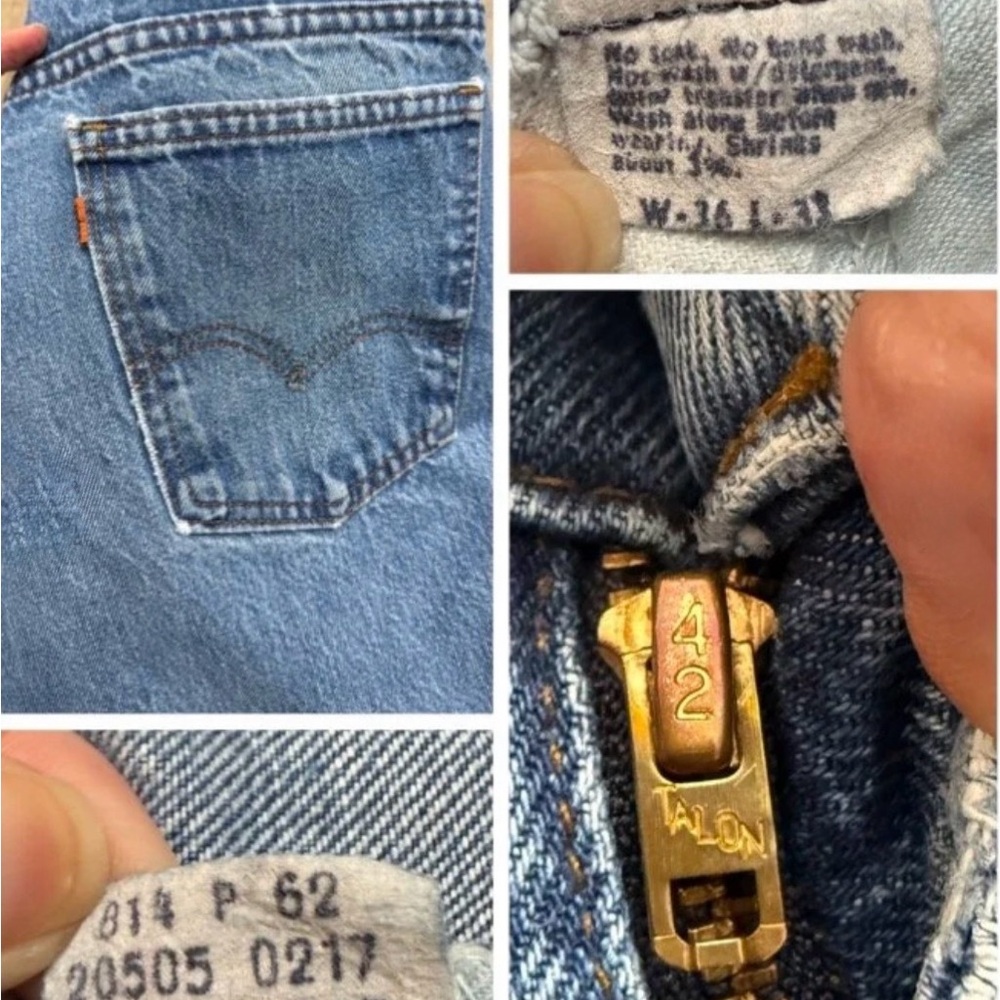 1984 USA Levi’s 505 jeans - Picture 9 of 9